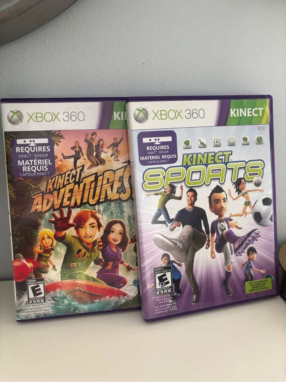 Xbox 360 Kinect Sports & Kinect Adventures